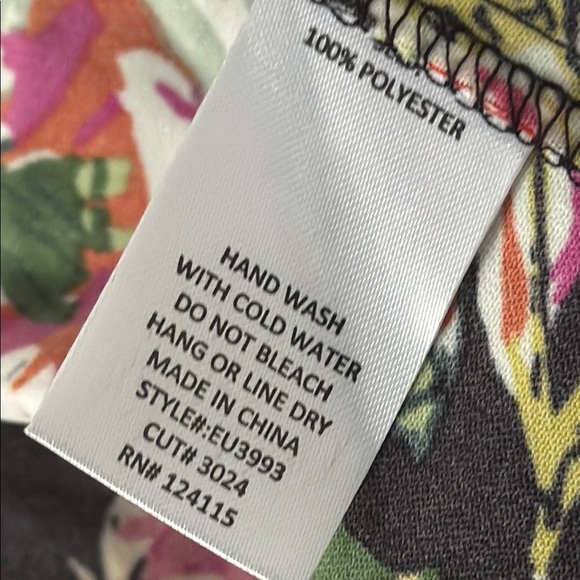 Colorful Floral Open-Front Jacket - Picture 8 of 8